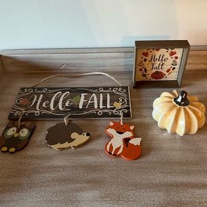 Fall home decor pumpkin bundle